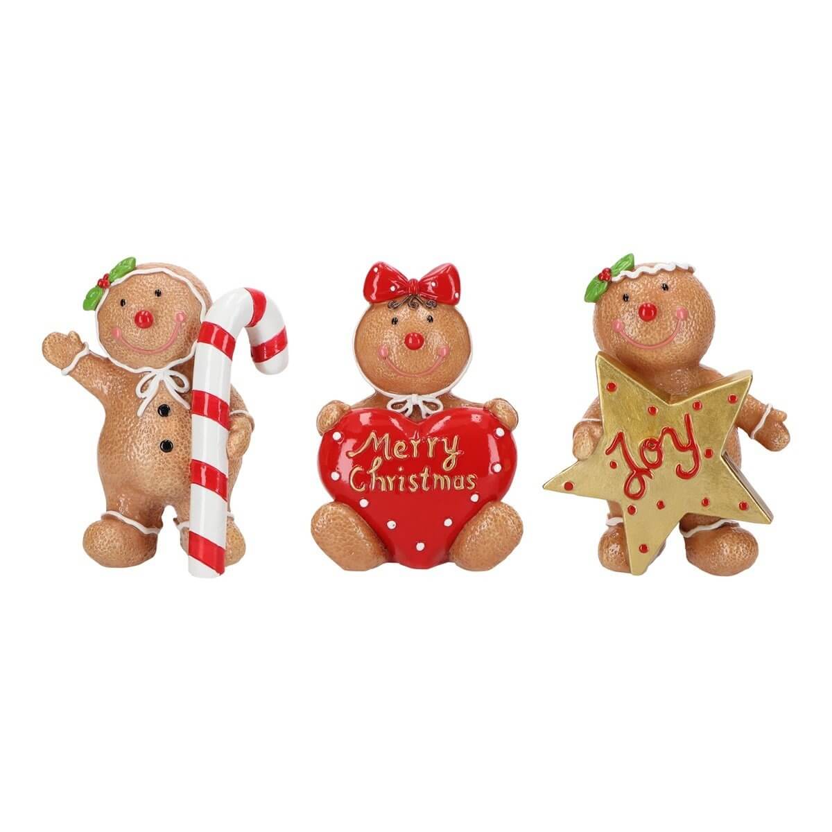 ΜΠΙΣΚΟΤΟ 3/ass ΦΙΓΟΥΡΑ ΚΑΡΔΙΑ/ΑΣΤΕΡΙ/ΜΠΑΣΤΟΥΝΙ Gingerbread ΚΑΦΕ ΚΟΚΚΙΝΟ 11x7 image