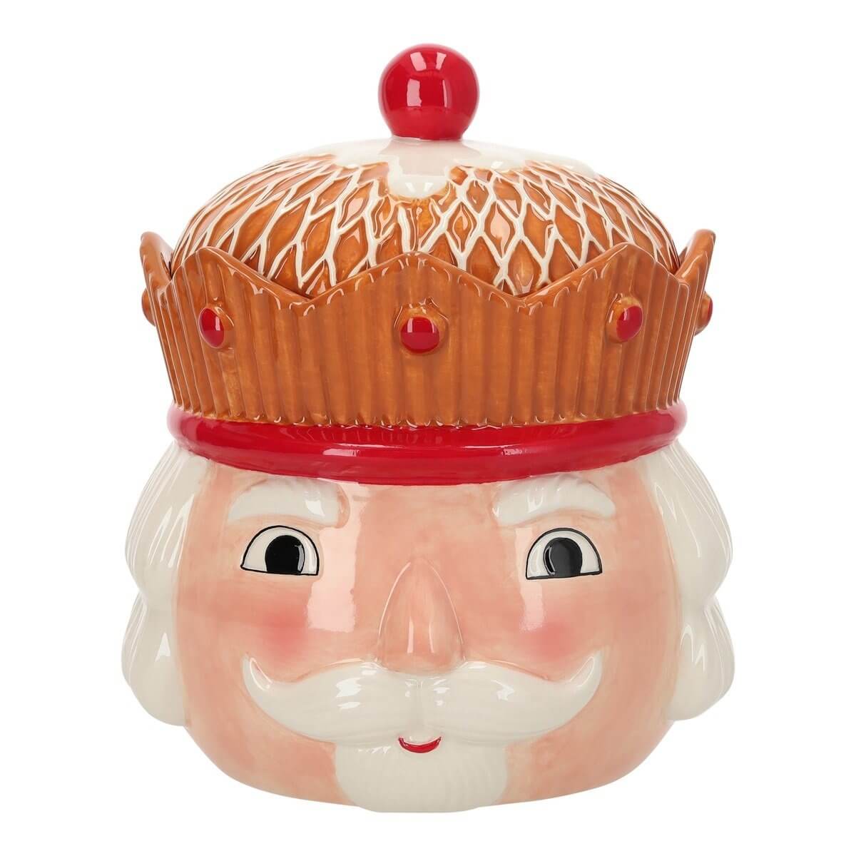 ΜΠΙΣΚΟΤΙΕΡΑ ΚΑΡΥΟΘΡΑΥΣΤΗΣ ΚΟΚΚΙΝΟ ΚΑΦΕ ΚΕΡΑΜΙΚΟ image