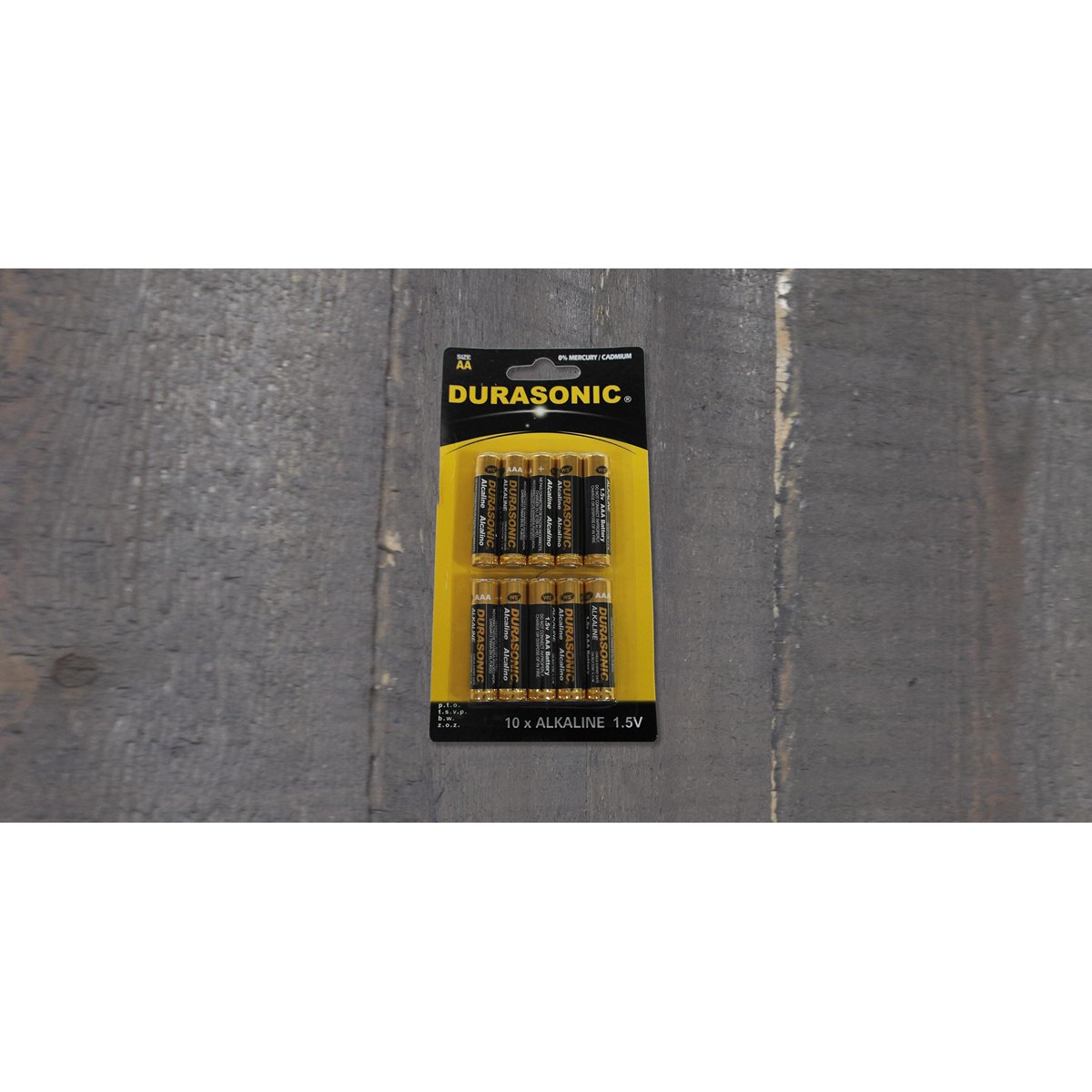 ΜΠΑΤΑΡΙΕΣ ΣΕ ΚΑΡΤΕΛΑ 10 AA ALKALINE image