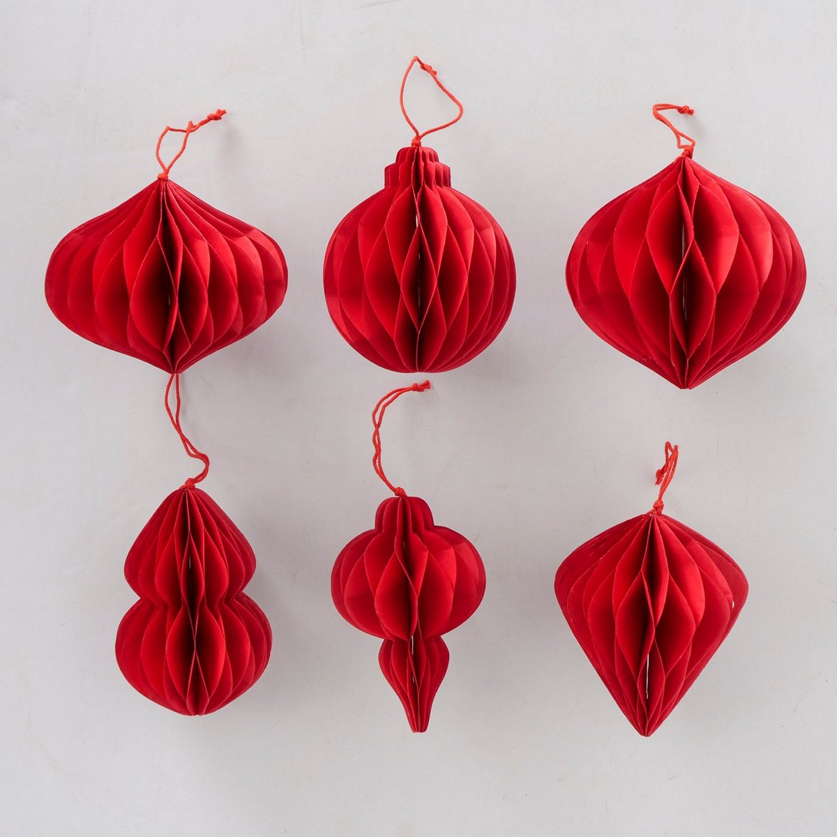 ΣΤΟΛΙΔΙ ΚΟΚΚΙΝΟ 6/ass Sander H12 D11cm ΑΝΑΚΥΚΛ ΧΑΡΤΙ image