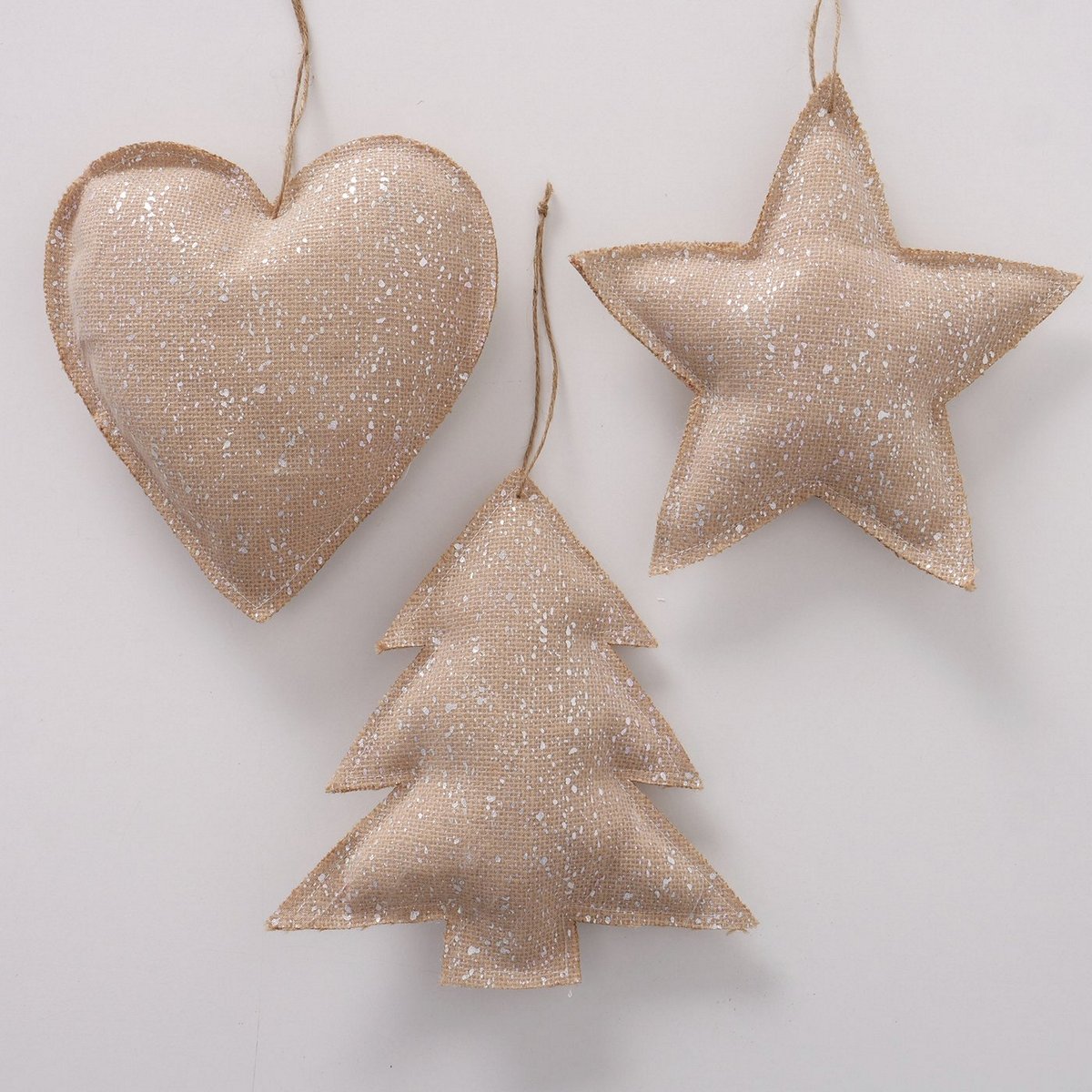 ΣΤΟΛΙΔΙ 3/ass ΚΑΡΔΙΑ ΑΣΤΕΡΙ ΔΕΝΤΡΟ ΜΕ Glitter Eleonore L24 H23cm ΥΦΑΣΜΑΤΙΝΟ image