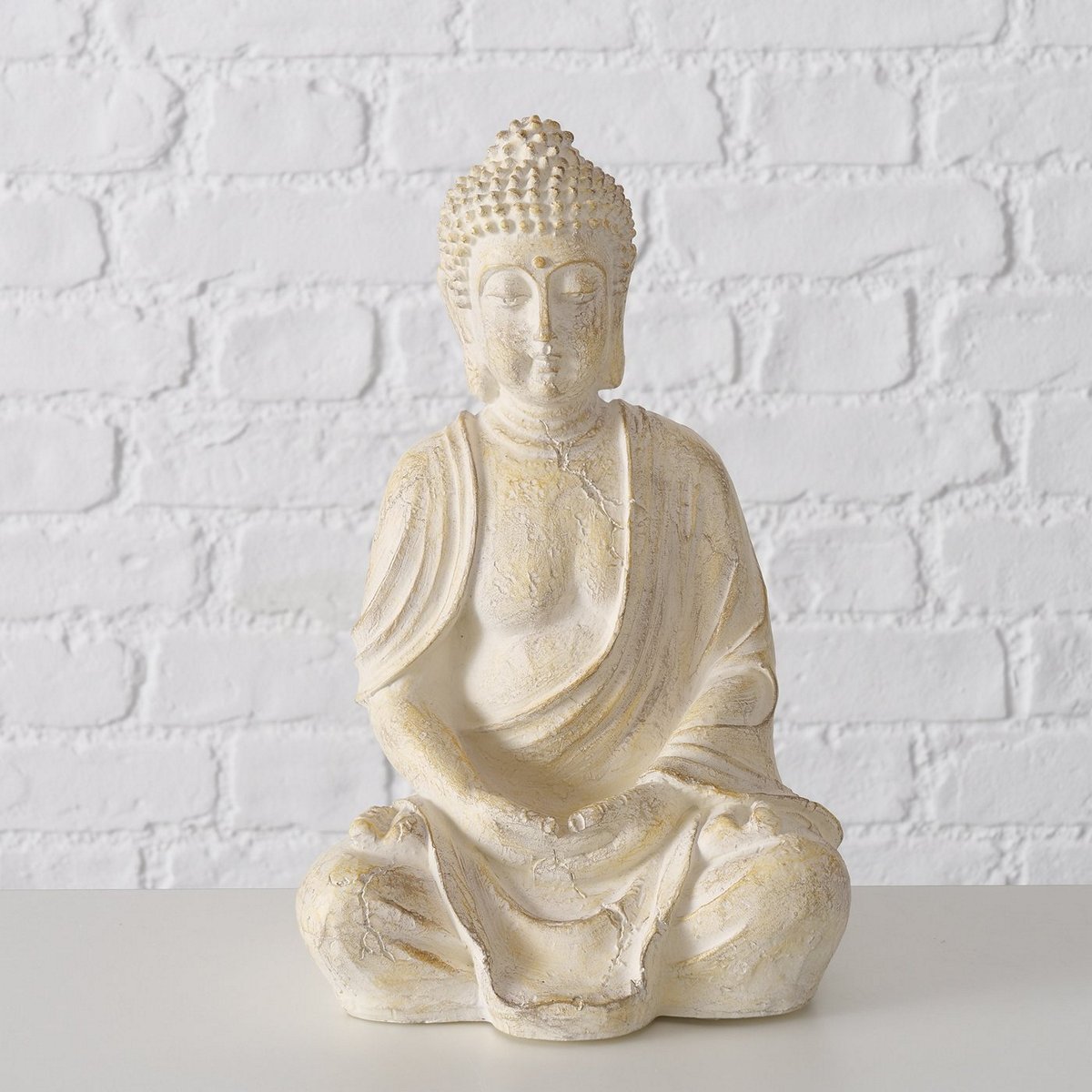 ΒΟΥΔΑΣ ΦΙΓΟΥΡΑ ΜΠΕΖ Lyno 20X16X31cm Polyresin image