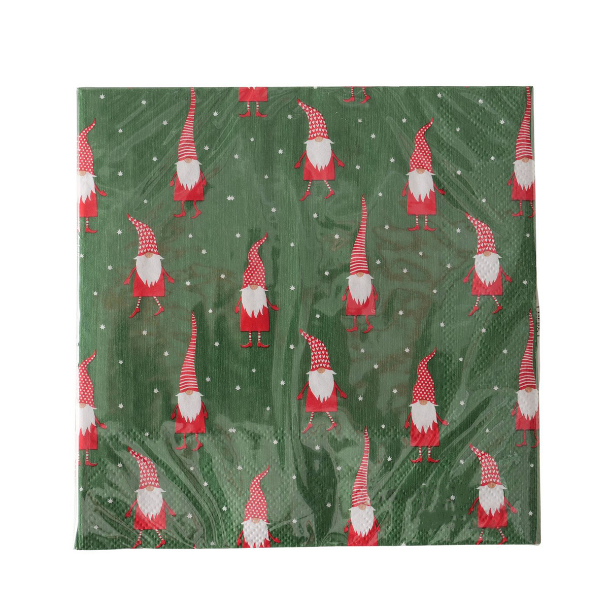 ΧΑΡΤΟΠΕΤΣΕΤΕΣ Kurt ΠΡΑΣΙΝΟ ΜΕ ΚΟΚΚΙΝΑ ΞΩΤΙΚΑ 20τμχ ΧΑΡΤΙ image