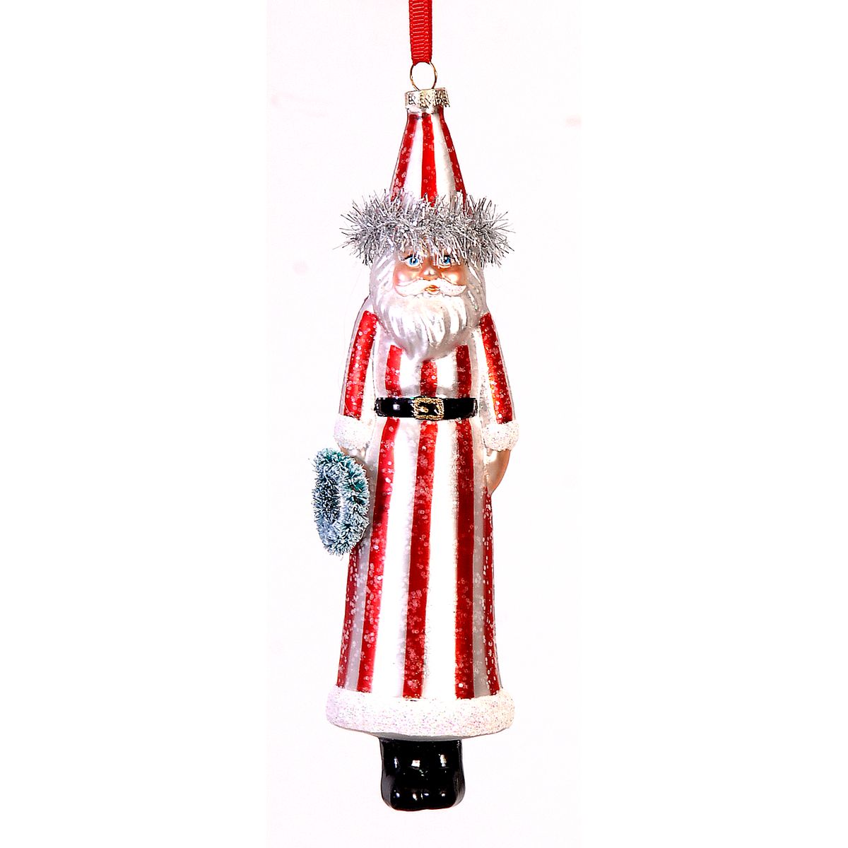 ΣΤΟΛΙΔΙ ΑΙ ΒΑΣΙΛΗΣ ΚΟΚΚΙΝΟ ΛΕΥΚΟ 21cm ΓΥΑΛΙ image