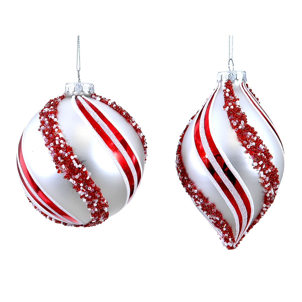 ΣΤΟΛΙΔΙ 2/Ass CANDY ΚΟΚΚΙΝΟ ΛΕΥΚΟ 10cm ΓΥΑΛΙ image