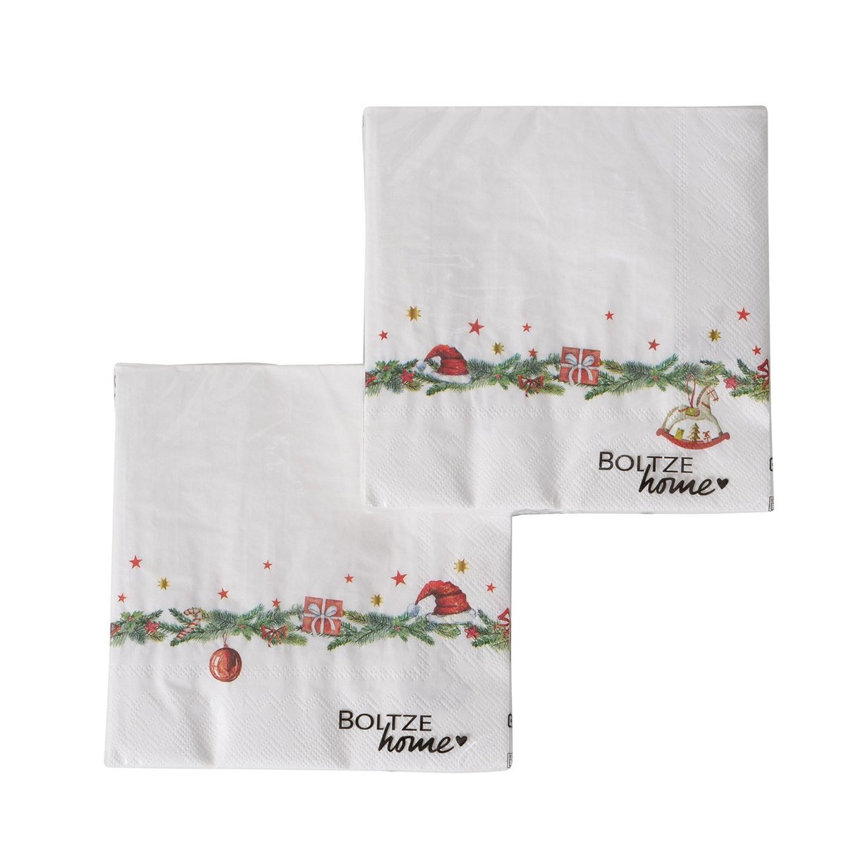 ΧΑΡΤΟΠΕΤΣΕΤΕΣ 2/ass Florenza 20τμχ ΣΧΕΔΙΟ ΕΛΑΤΟ ΠΡΑΣΙΝΟ ΚΟΚΚΙΝΟ ΛΕΥΚΟ ΧΑΡΤΙ image