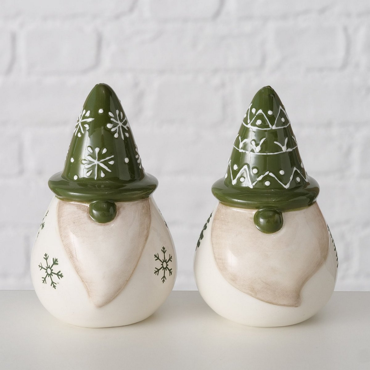 ΑΛΑΤΟΠΙΠΕΡΟ 2/ass ΣΧΗΜΑ ΞΩΤΙΚΟ W6 H10cm ΛΕΥΚΟ ΠΡΑΣΙΝΟ Verde image