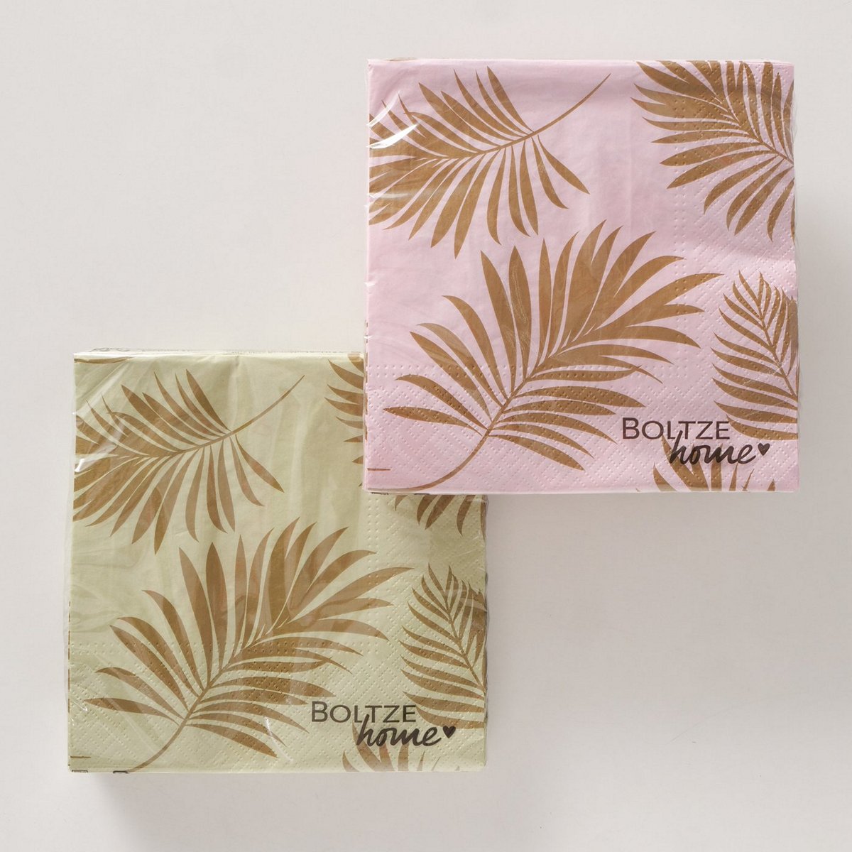 ΧΑΡΤΟΠΕΤΣΕΤΕΣ 2/ass 20τμχ Golden Jungle ΣΧΕΔΙΟ ΧΡΥΣΑ ΦΥΛΛΑ ΡΟΖ ΠΡΑΣΙΝΟ ΧΑΡΤΙ image