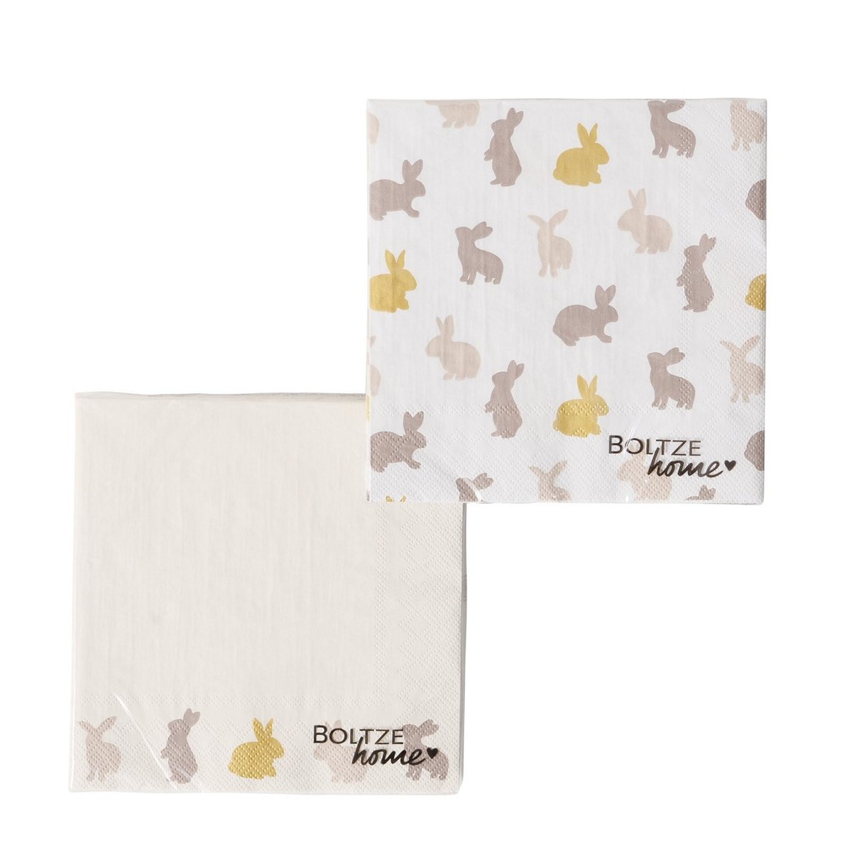 ΧΑΡΤΟΠΕΤΣΕΤΕΣ Tinka 2/ass 20τμχ ΛΑΓΟΣ ΜΠΕΖ ΓΚΡΙ ΧΡΥΣΟ ΧΑΡΤΙ image