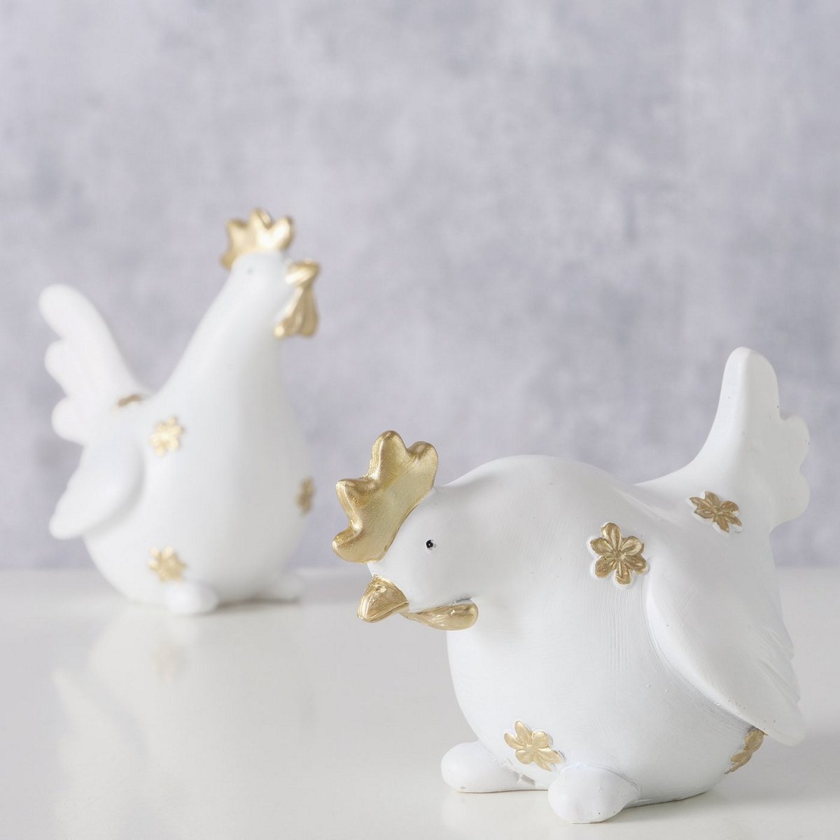 ΚΟΤΑ/ΚΟΚΚΟΡΑΣ 2/ass ΦΙΓΟΥΡΑ Blair ΛΕΥΚΟ ΧΡΥΣΟ H10 image