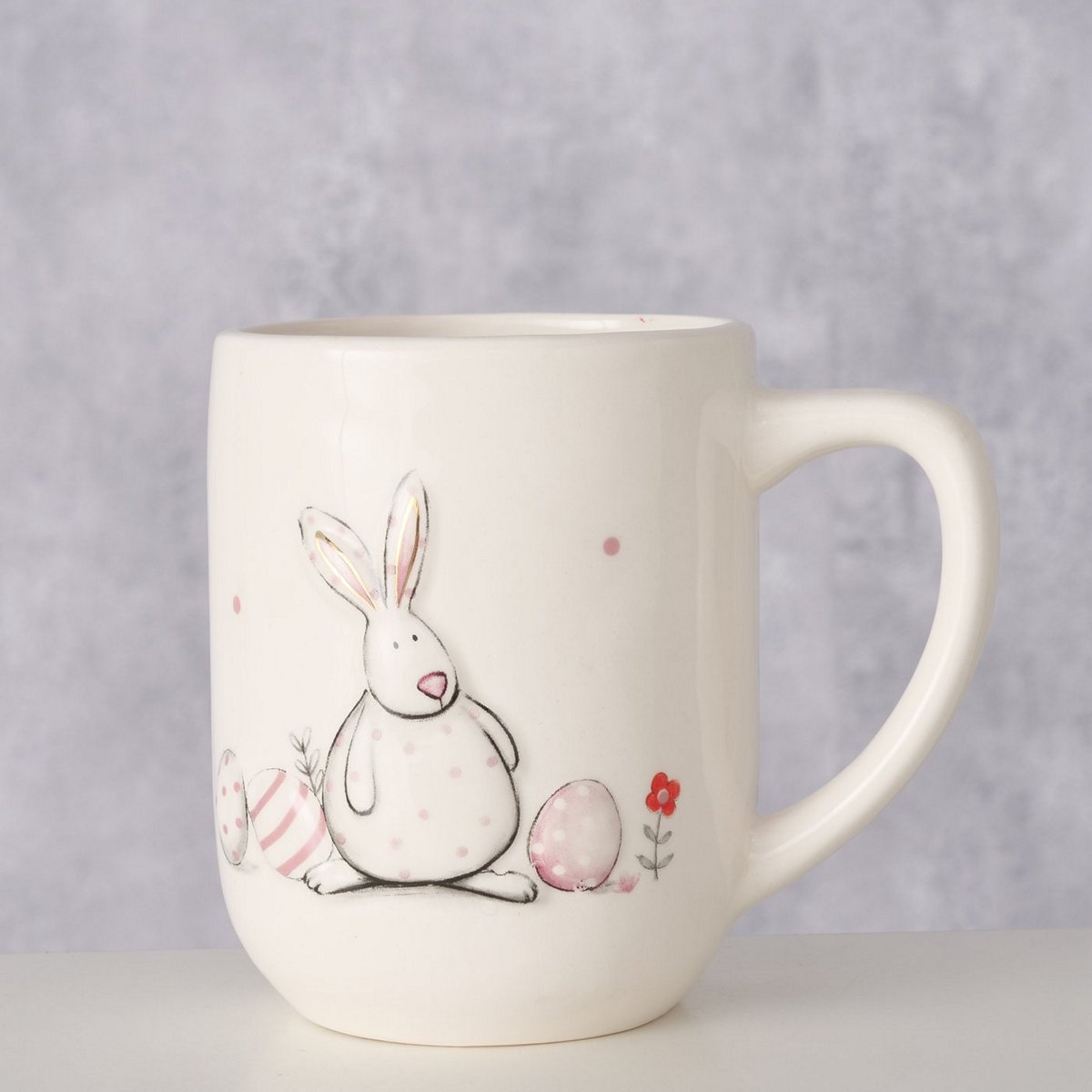 ΚΟΥΠΑ ΛΑΓΟΣ Malou 460ml Dishwasher proof ΛΕΥΚΟ ΔΟΛΟΜΙΤΗΣ image