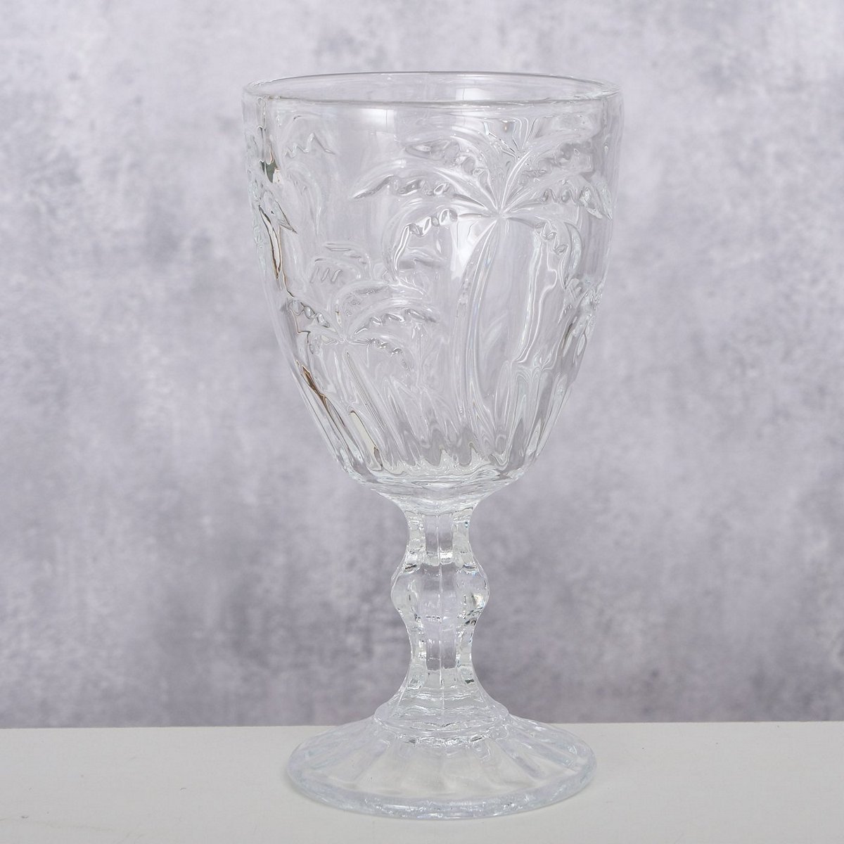 ΠΟΤΗΡΙ ΚΡΑΣΙΟΥ Lapalma ΔΙΑΦΑΝΕΣ ΓΥΑΛΙ ΦΟΙΝΙΚΑΣ Dishwasher proof H17 D9cm image