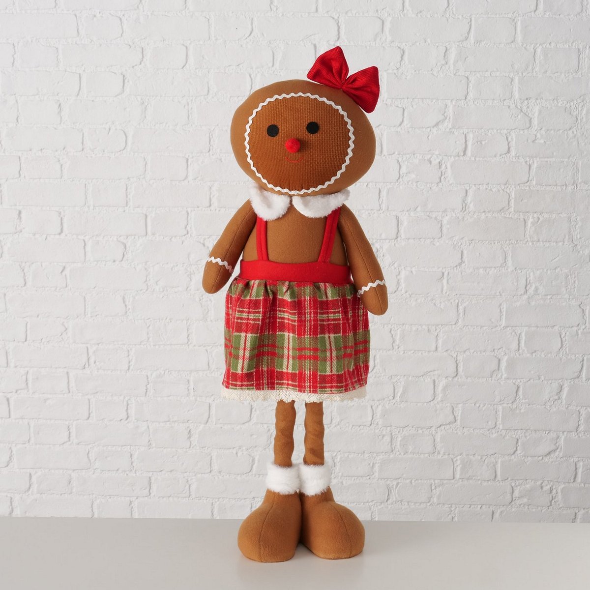 ΜΠΙΣΚΟΤΟΠΑΙΔΟ ΑΓΟΡΙ ΦΙΓΟΥΡΑ ΚΑΦΕ Ginger 32Χ18Χ105cm Iron image