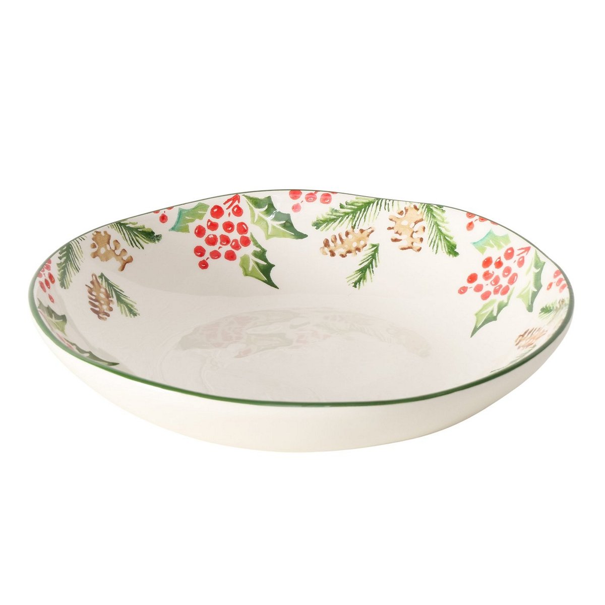 ΜΠΟΛ ΓΚΙ ΜΕ ΚΟΥΚΟΥΝΑΡΕΣ Garland ΚΟΚΚΙΝΟ ΠΡΑΣΙΝΟ ΛΕΥΚΟ Dishwasher proof H6cm D29 image