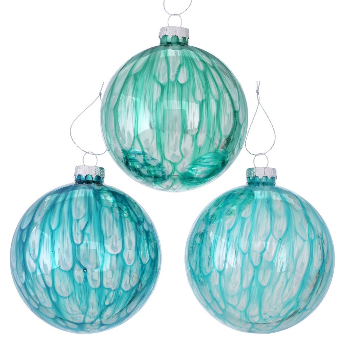 ΜΠΑΛΑ 3/ass ΤΙΡΚΟΥΑΖ Shadie D10cm ΓΥΑΛΙ image