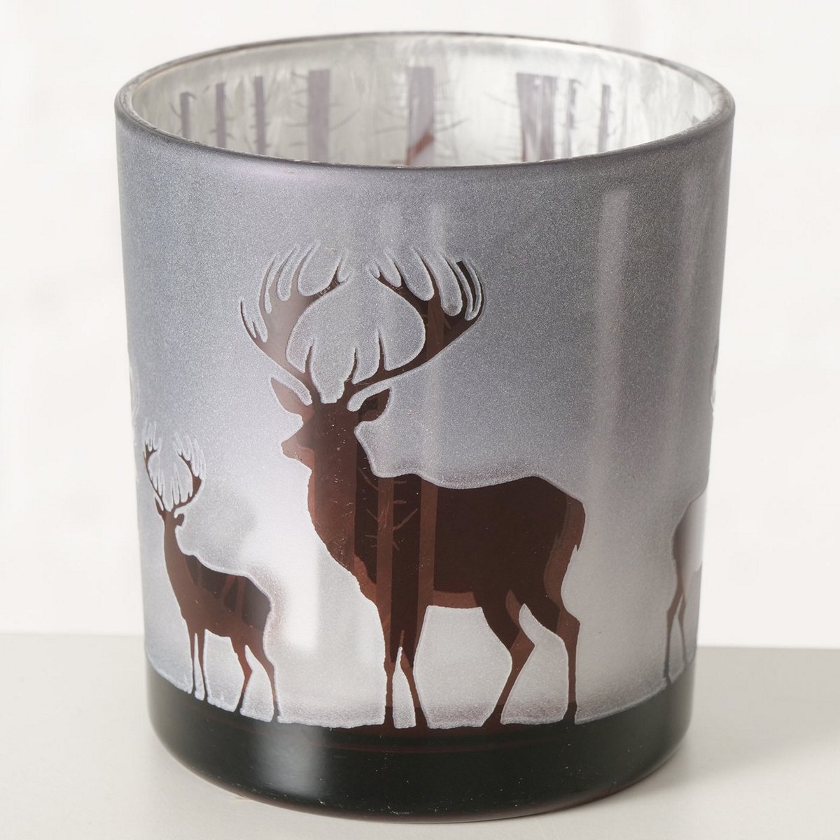 ΚΗΡΟΠΗΓΙΟ ΛΕΥΚΟ ΚΑΦΕ ΕΛΑΦΙΑ Sliro H8cm D7 image