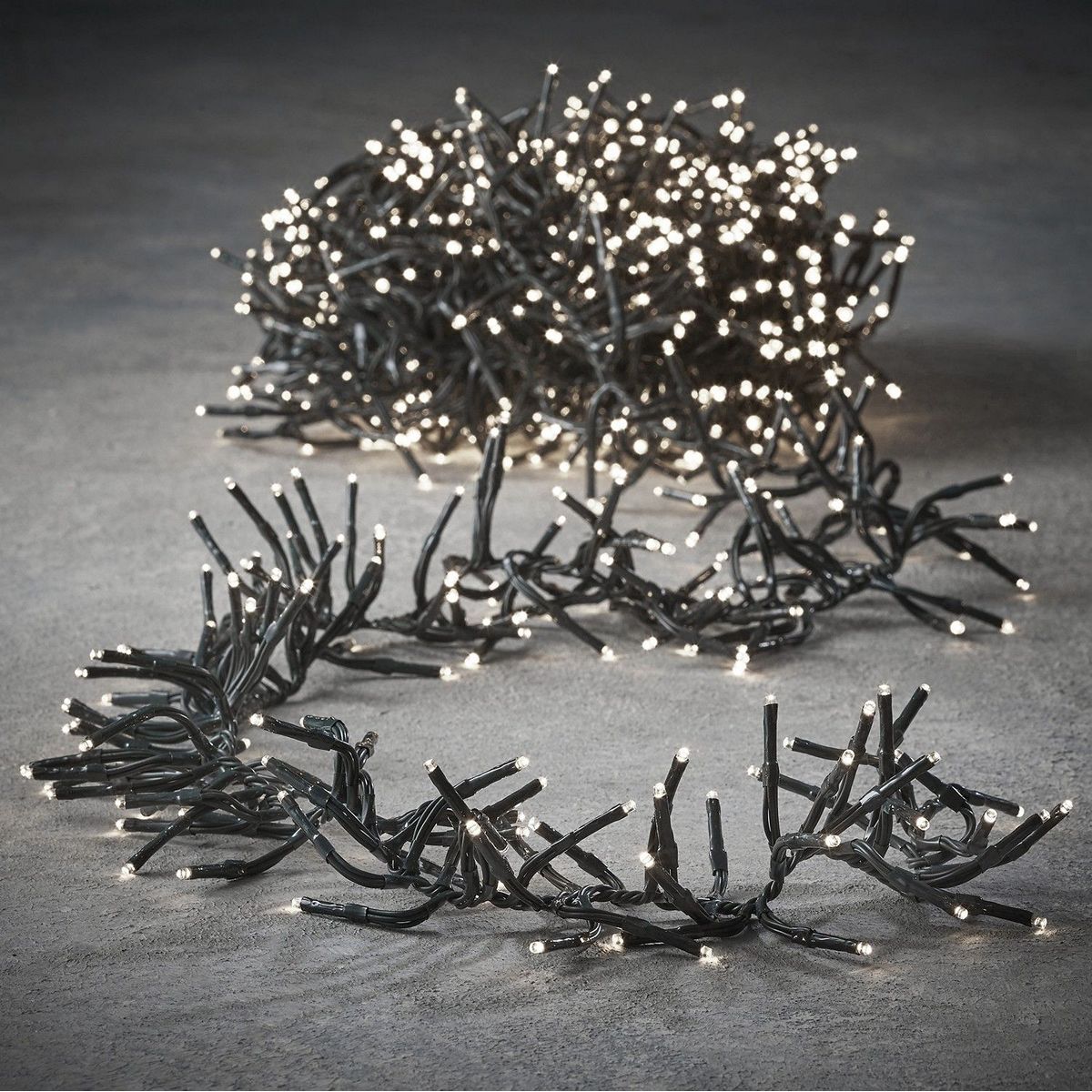 ΦΩΤΑΚΙΑ 1152led L800cm Cluster ΚΛΑΣΣΙΚΟ ΛΕΥΚΟ 8 ΛΕΙΤΟΥΓΙΕΣ controller/timer IP44 image