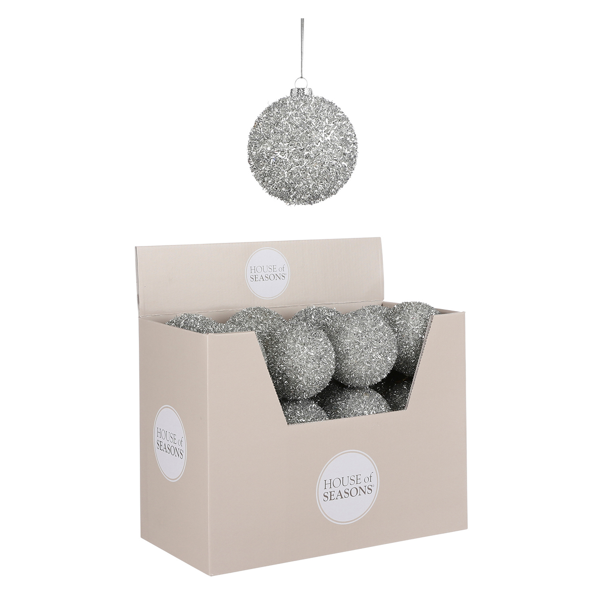 ΜΠΑΛΑ ΑΣΗΜΙ ΣΑΓΡΕ D8cm foam ΑΘΡΑΥΣΤΟ image