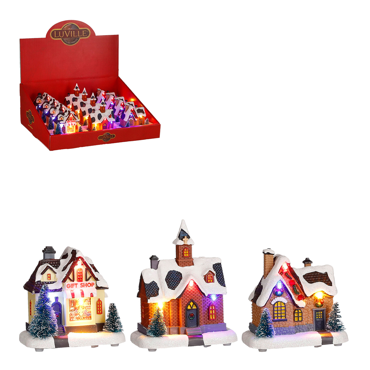 ΚΑΤΑΣΤΗΜΑ/ΣΠΙΤΙ/ΕΚΚΛΗΣΙΑ 3/ass LED battery operated - L10 image