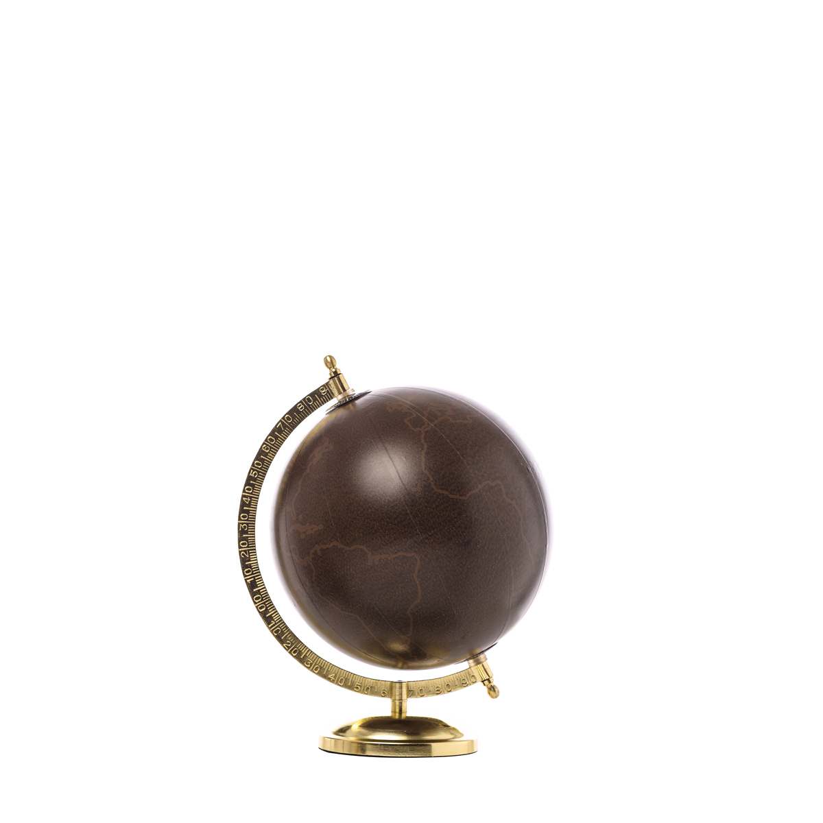 ΥΔΡΟΓΕΙΟΣ ΣΦΑΙΡΑ ΜΑΥΡΟ/ΧΡΥΣΟ ΜΕ ΧΡΥΣΗ ΒΑΣΗ D20 H28cm image