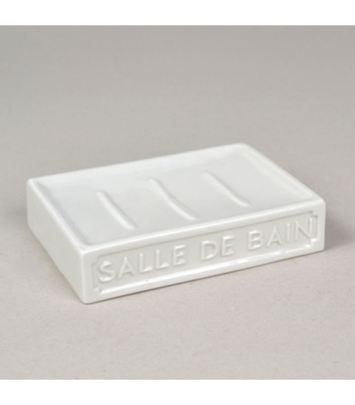 # ΠΟΡΣΕΛΑΝΙΝΗ ΣΑΠΟΥΝΟΘΗΚΗ ΧΡΩΜΑ ΜΠΕΖ 12.8Χ8.7Χ2.9 CM image