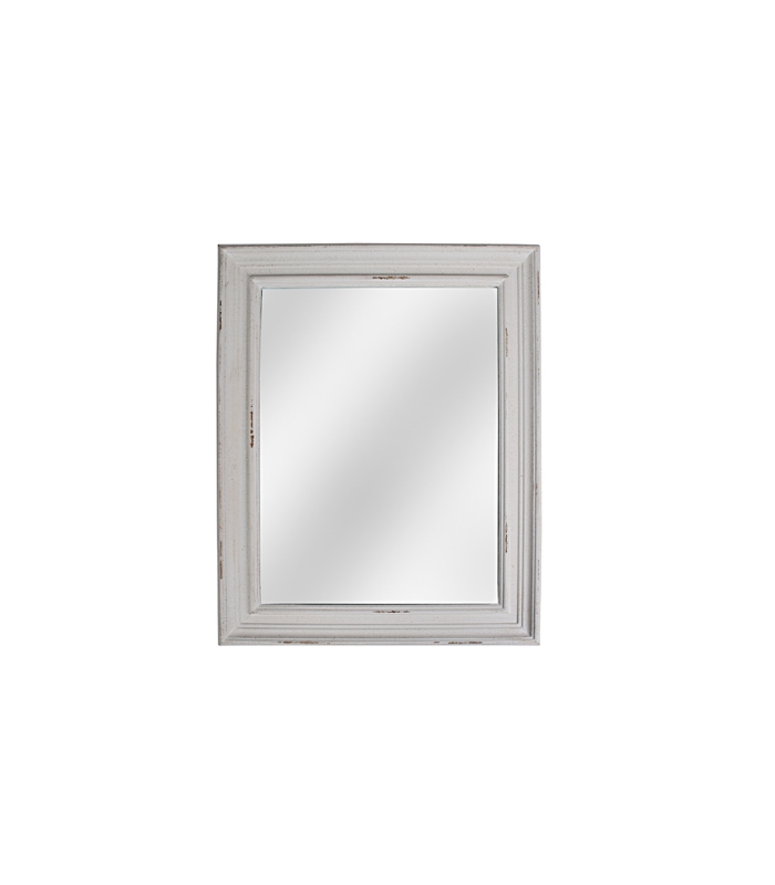 ΚΑΘΡΕΠΤΗΣ 30X40 CM ΠΑΡΑΛΛΗΛΟΓΡΑΜΜΟΣ ANTIC WHITE (30Χ40 CM ΧΩΡΙΣ ΠΛΑΙΣΙΟ) image