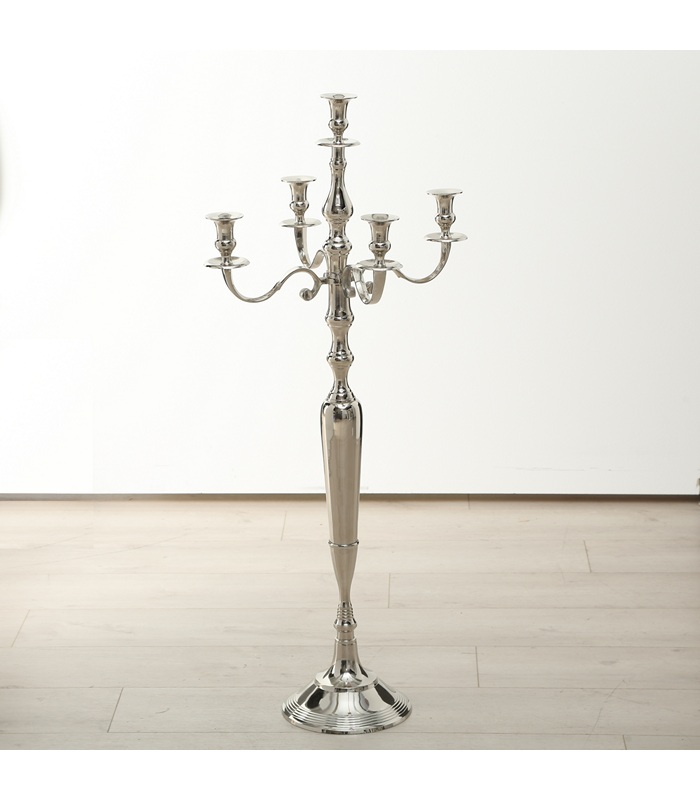 ΚΗΡΟΠΗΓΙΟ VICTORIA H 105 CM ΝΙΚΕΛ ΑΣΗΜΙ image