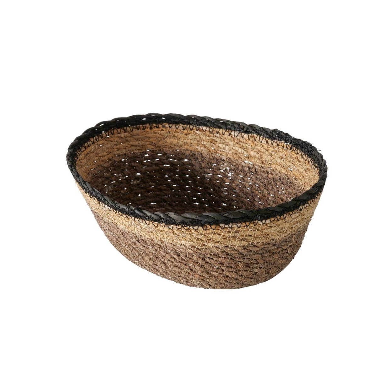 ΚΑΛΑΘΙ ΠΛΕΚΤΟ ΟΒΑΛ Babou 23Χ17Χ8cm Θαλασσόχορτο 20-26-480 image