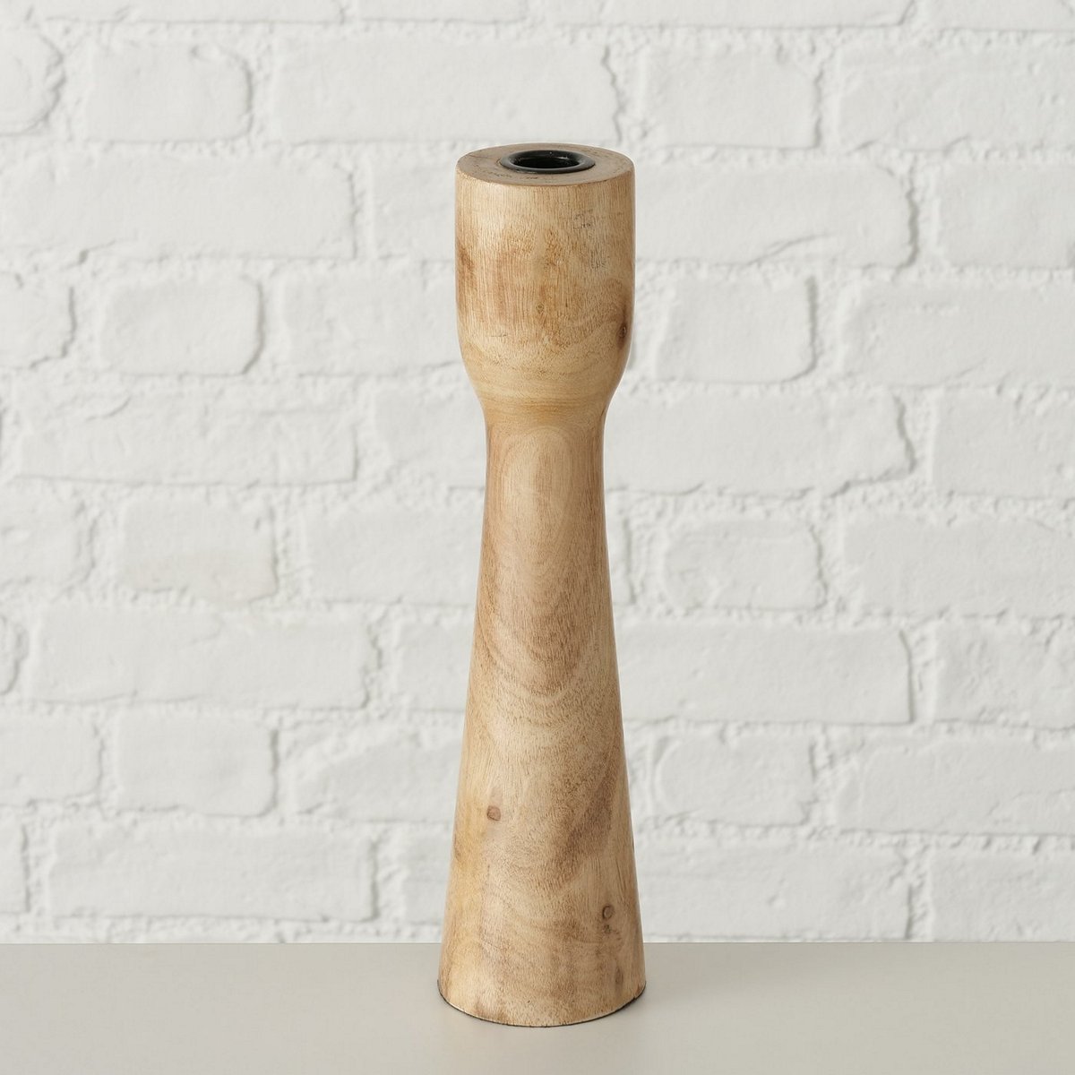 ΚΗΡΟΠΗΓΙΟ Caldeas H30cm ΞΥΛΟ ΦΥΣΙΚΟ Μάνγκο 20-25-337 image