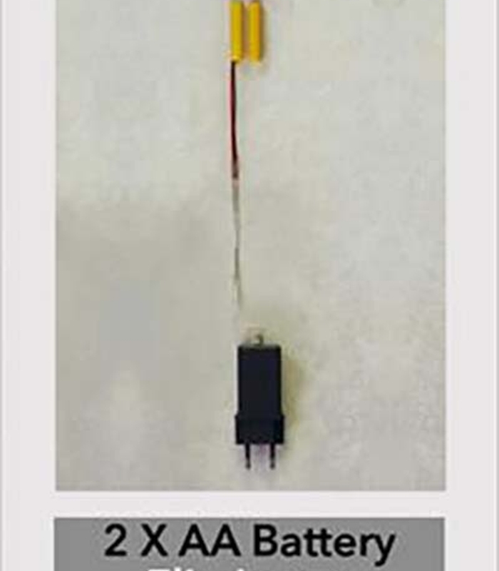 ΜΕΤΑΣΧΗΜΑΤΙΣΤΗΣ ΕΝΑΝΤΙ ΜΠΑΤΑΡΙΑΣ 2XAA 3.2V -4MTR CLEAR ΚΑΛΩΔΙΟ IP20 TRANSFORMER -COLOURBOX image