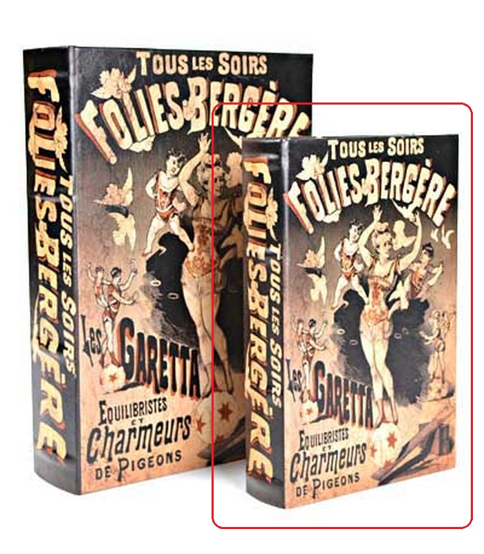 ΒΙΒΛΙΟ ΜΙΚΡΟ 30X21X7 CM ΔΙΑΚΟΣΜΗΤΙΚΟ 20-73-439 image