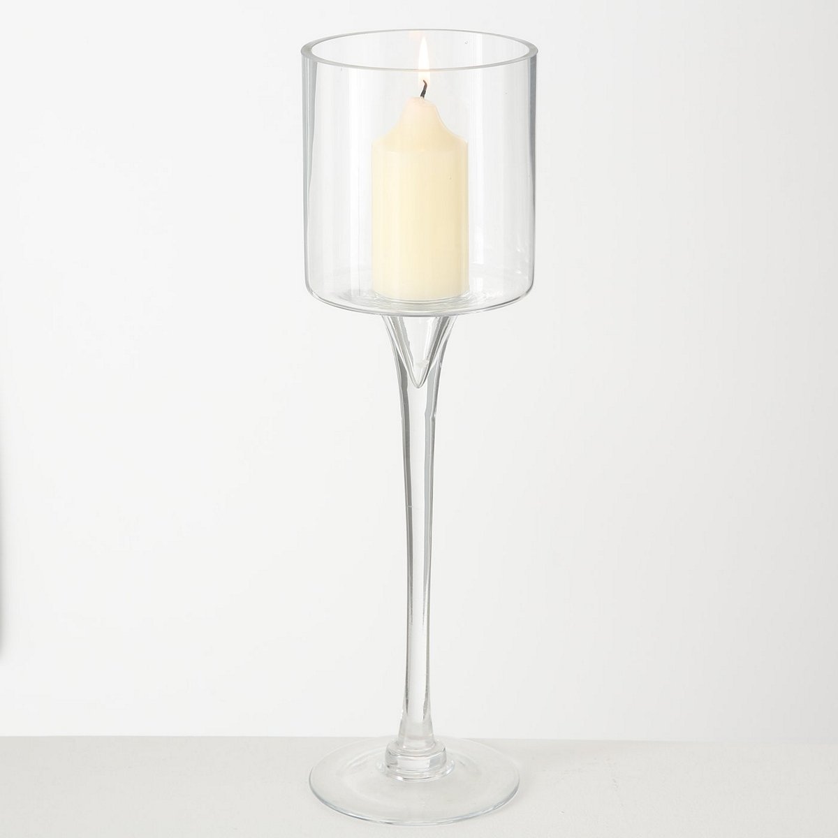 ΚΗΡΟΠΗΓΙΟ ΓΥΑΛ ΔΙΑΦΑΝΕΣ Arosa H 50cm glass clear 20-88-376 image