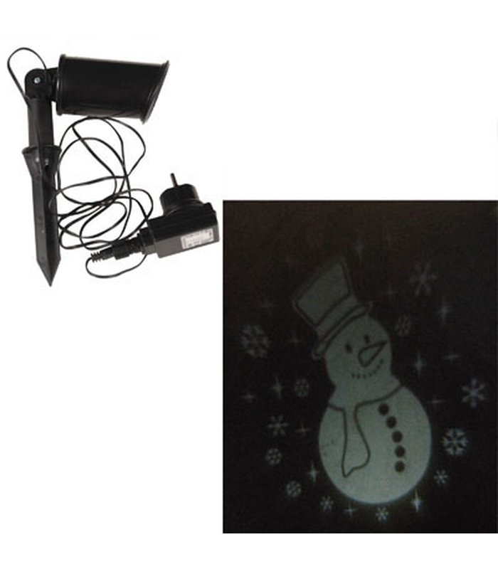 LASER ΠΡΟΤΖΕΚΤΟΡΑΣ ΧΙΟΝΑΝΘΡΩΠΟΣ ΕΞΩΤΕΡΙΚΟΥ ΧΩΡΟΥ ON STICK IP144 image