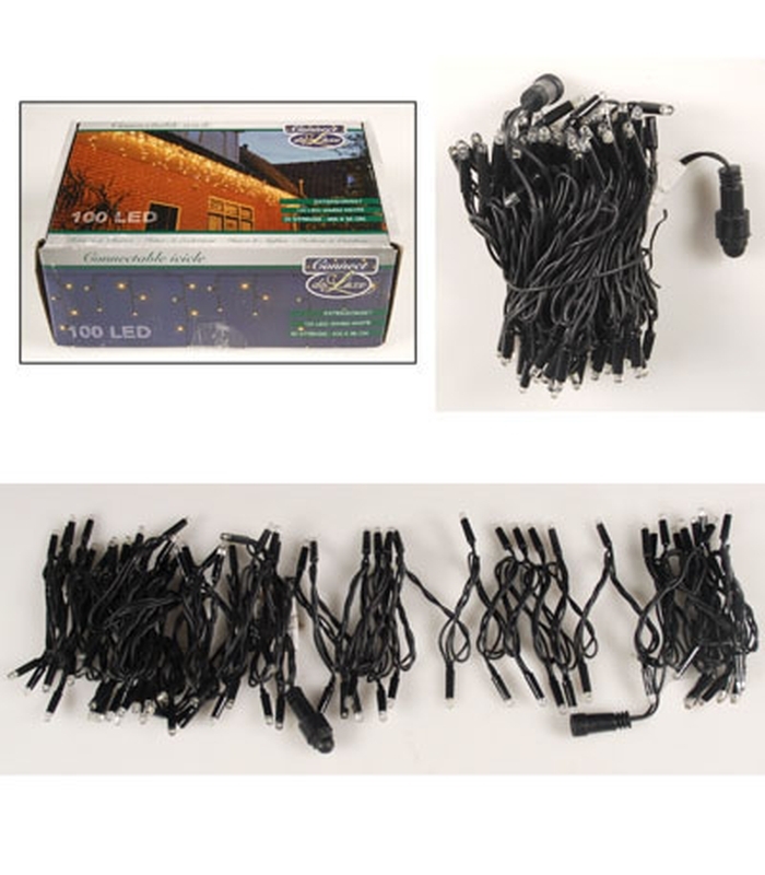 ΦΩΤΑΚΙΑ ΕΠΕΚΤΑΣΗ 100 LED ΦΩΣ ΠΑΓΟΚΡΥΣΤΑΛΛΟΥ 400Χ35 CM 31V 12.5 CM ΑΠΟΣΤΑΣΗ ΜΕΤΑΞΥ ΤΟΥΣ image