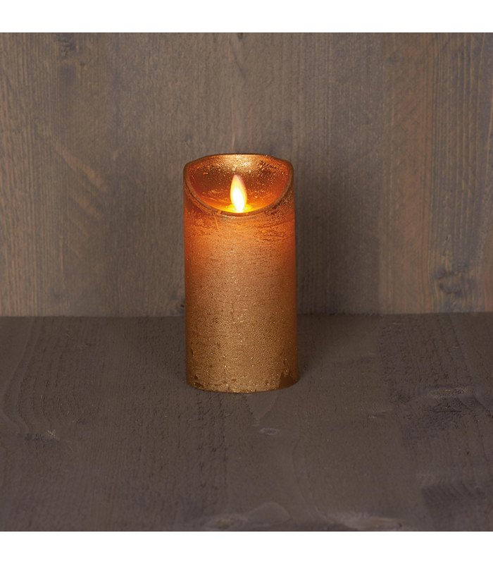 ΚΗΡΟΠΗΓΙΟ 7.5Χ15 CM ΧΡΥΣΟ ΜΕ ΦΛΟΓΑ ΠΟΥ ΚΟΥΝΙΕΤΑΙ ΧΡΟΝΟΔΙΑΚΟΠΤΗΣ 3ΧΑΑΑ image