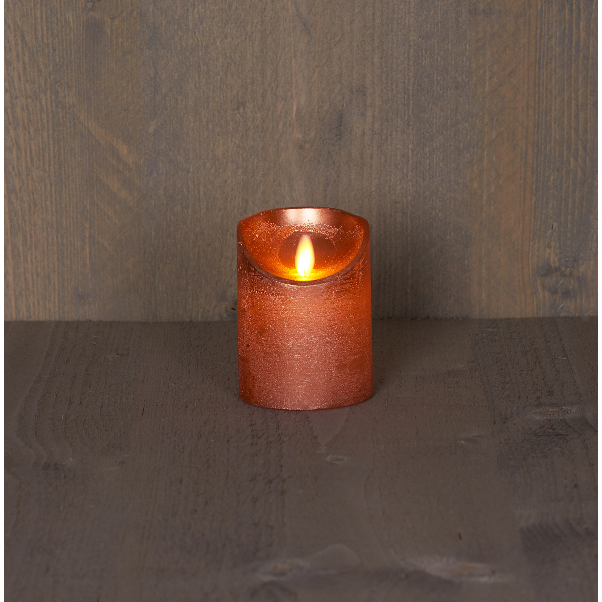 ΚΗΡΟΠΗΓΙΟ 7.5Χ10 CM ΧΑΛΚΙΝΟ ΜΕ ΦΛΟΓΑ ΠΟΥ ΚΟΥΝΙΕΤΑΙ ΧΡΟΝΟΔΙΑΚΟΠΤΗΣ 3ΧΑΑΑ image