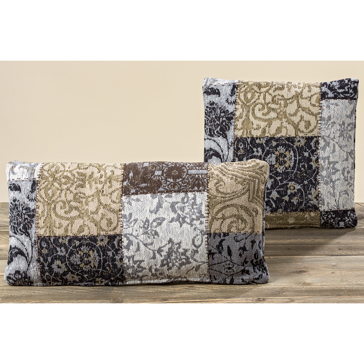 ΜΑΞΙΛΑΡΙ ΜΟΤΙΒΟ ΑΠΟΧΡΩΣΕΙΣ ΚΑΦΕ Dalyan 45x45cm image