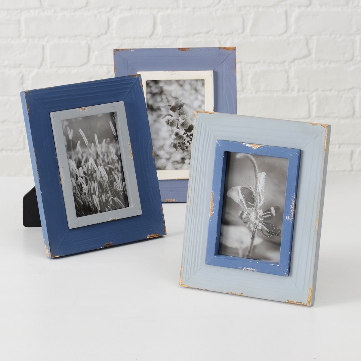 ΚΟΡΝΙΖΑ Nolde 3/ass H24cm ΓΚΡΙ-ΜΠΛΕ 10x15cm fir image