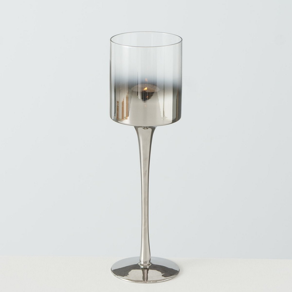 ΚΗΡΟΠΗΓΙΟ Grazia ΚΑΦΕ H30cm glass laquered image