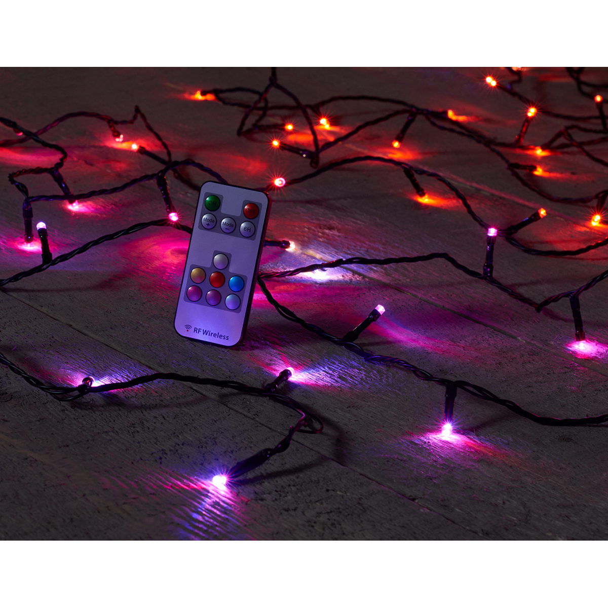 ΦΩΤΑΚΙΑ RAINBOW RGB 120 LED 7 COLORS-12 FUNCTIONS (12M) image