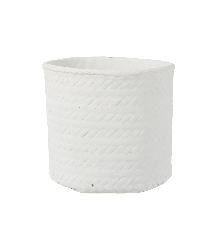 ΚΑΣΠΩ ΤΣΙΜΕΝΤΕΝΙΟ ΥΦΑΣΜΑΤΙΝΗ ΟΨΗ ΛΕΥΚΟ XL 35x33cm image