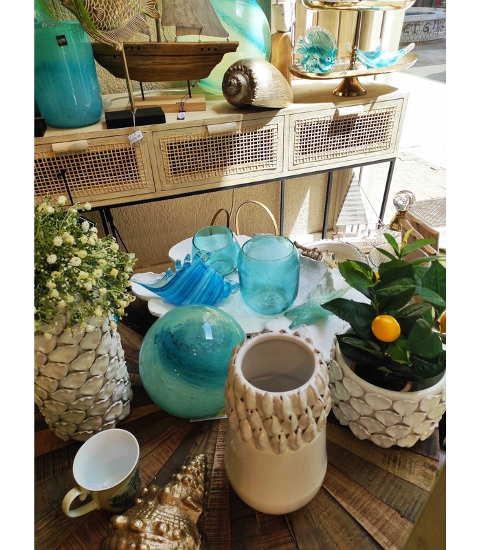 ΚΟΝΣΟΛΑ 3 ΣΥΡΤΑΡΙΑ WOV RD MAN ΦΥΣΙΚΟ (120x42x80cm) image