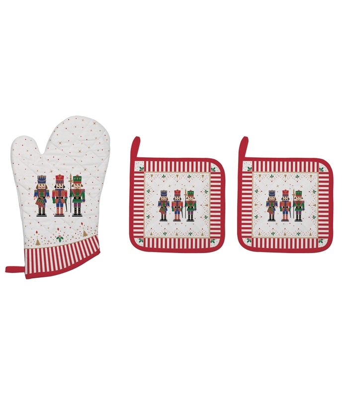 ΓΑΝΤΙ ΦΟΥΡΝΟΥ&2 ΠΙΑΣΤΡΕΣ ΣΕΤ/2 ΜΕ ΚΑΡΥΟΘΡΑΥΣΤΕΣ image