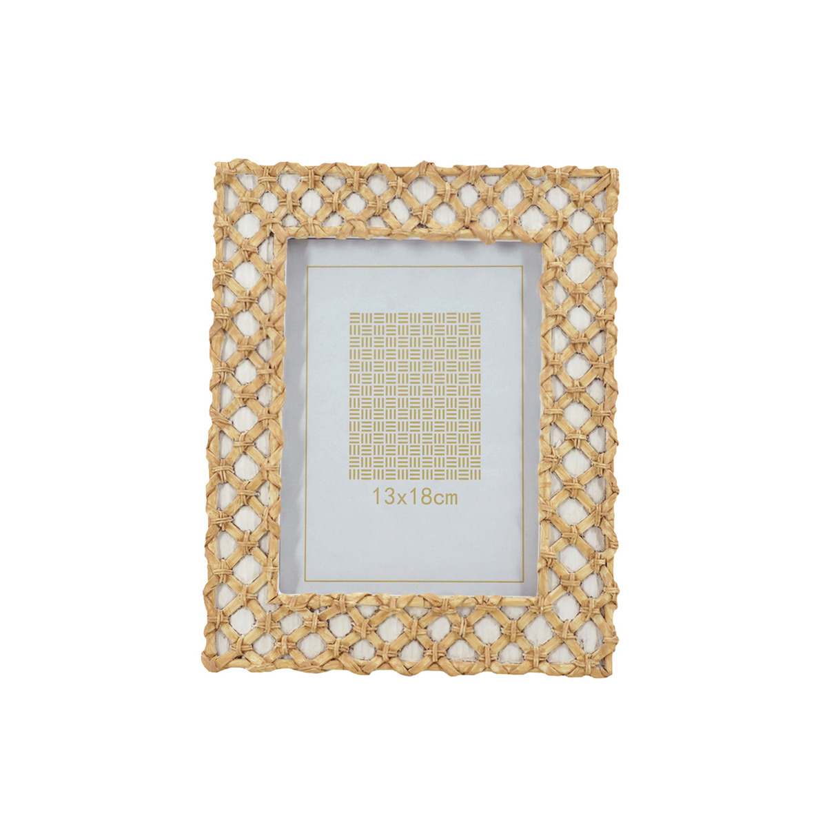 ΚΟΡΝΙΖΑ IBIZA ΣΧΕΔΙΟ ΠΛΕΚΤΟ ΛΕΥΚΟ-ΦΥΣΙΚΟ L (19 image