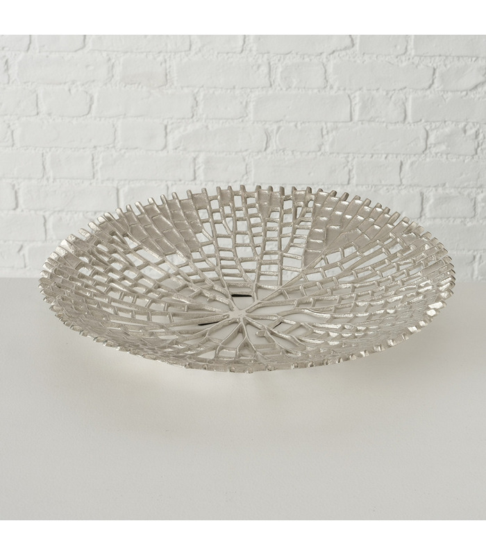 ΠΙΑΤΕΛΑ ΑΣΗΜΙ ΔΙΑΤΡΗΤΟ Nerval D41cm ΑΣΗΜΙ ΑΛΟΥΜΙΝΙΟ 20-96-902 image