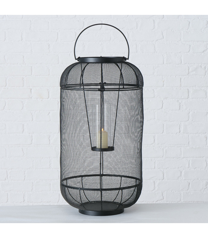 ΦΑΝΑΡΙ ΜΑΥΡΟ Vigolo H68cm ΜΕΤΑΛΛΟ 20-96-999 image