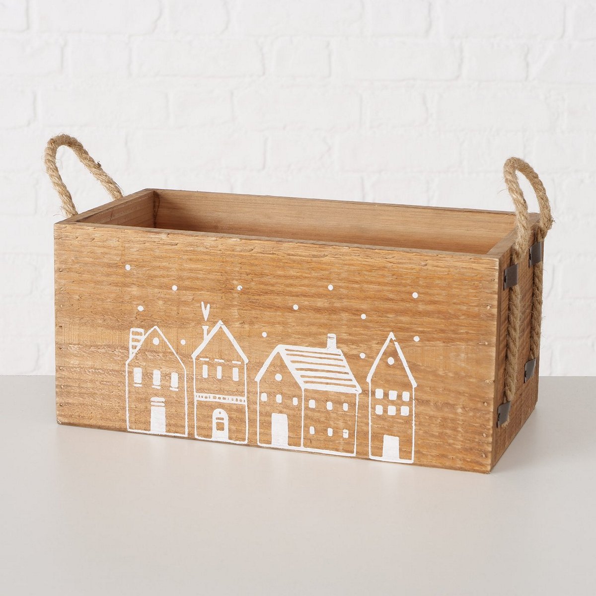 ΚΟΥΤΙ ΞΥΛΙΝΟ Nordy L40 W19 H16cm Nordy 20-23-305 image