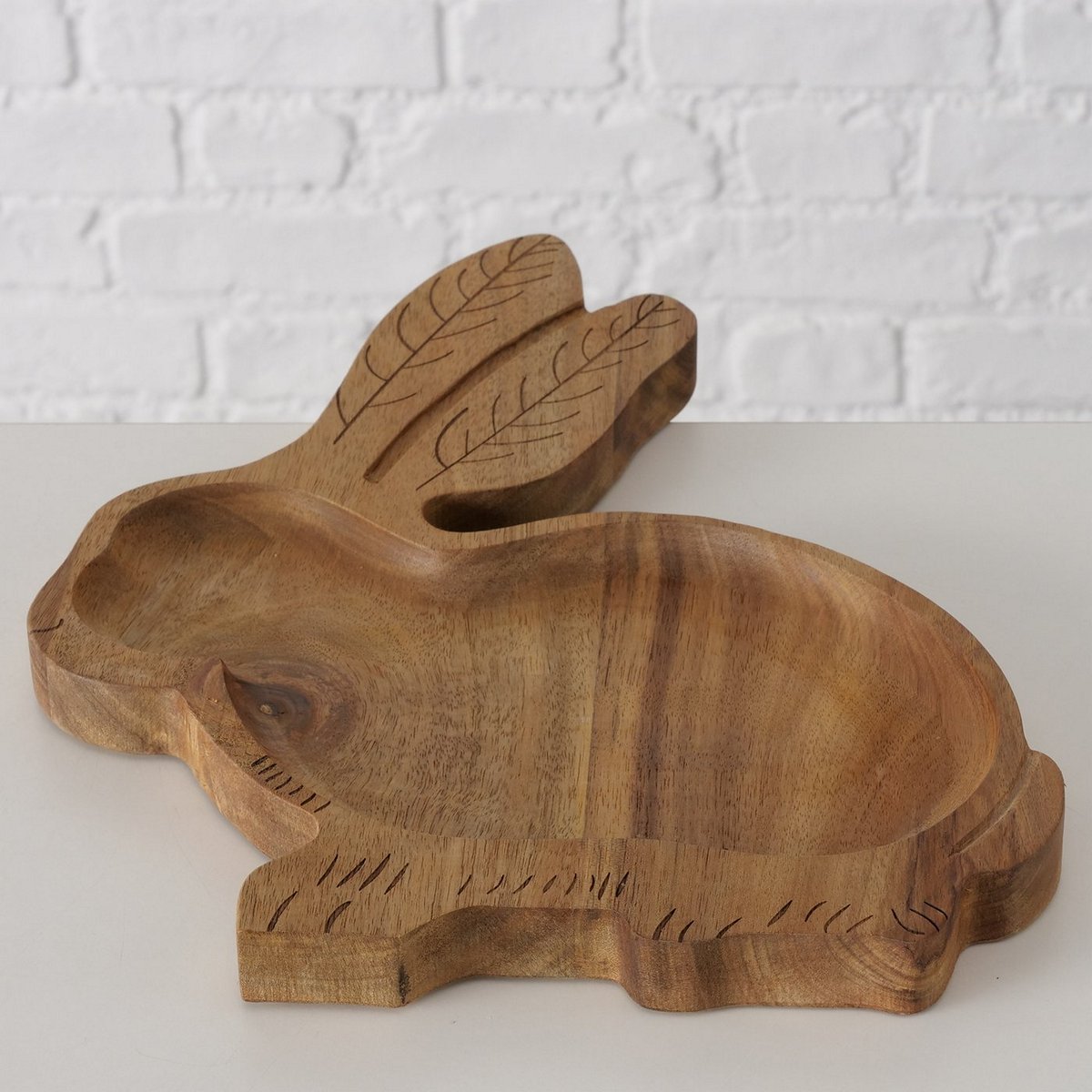 ΔΙΣΚΟΣ ΛΑΓΟΣ Chiana ΔΙΑΚΟΣΜ ΞΥΛΟ Acacia ΦΥΣΙΚΟ L32 W26 H2cm 20-23-960 image