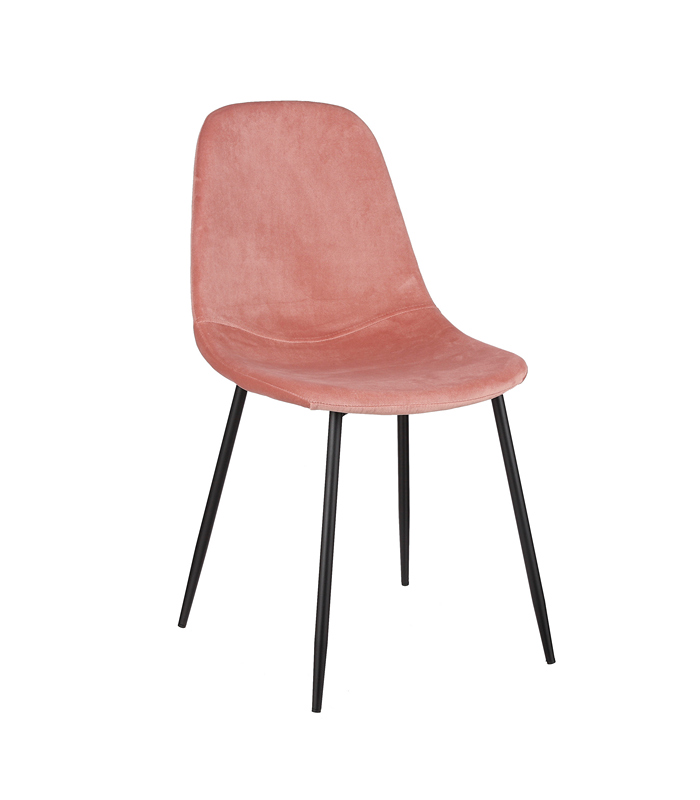 ΚΑΡΕΚΛΑ ΣΚ.ΡΟΖ ΒΕΛΟΥΔΟ Corby - l53xw44xh80cm image