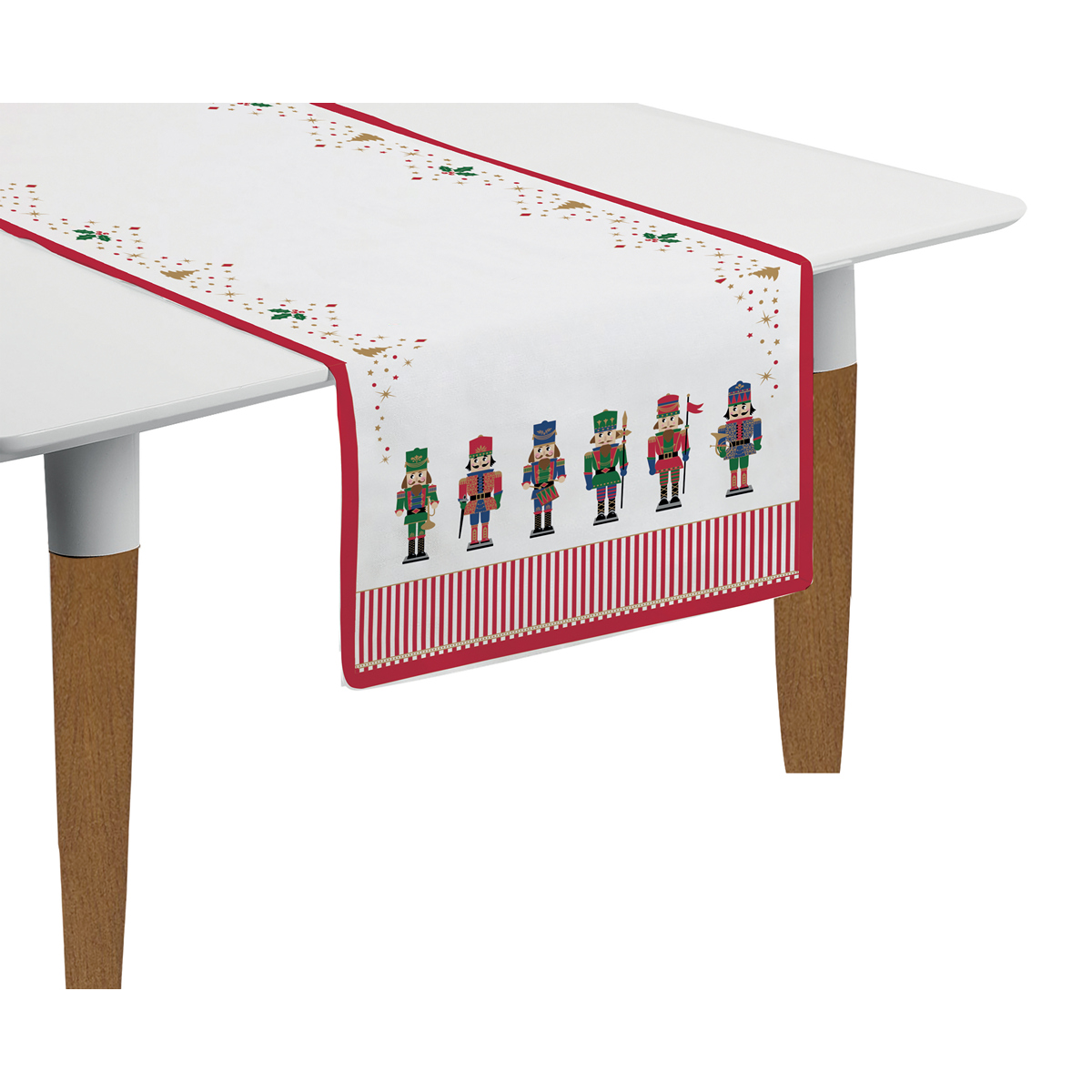 ΤΡΑΒΕΡΣΑ ΣΕΤ/2 ΜΕ ΣΧΕΔΙΟ ΚΑΡΥΟΘΡΑΥΣΤΕΣ 140Χ45 ΕΚ. ΒΑΜΒΑΚΕΡΟ ΝUΤCRΑCΚΕR image